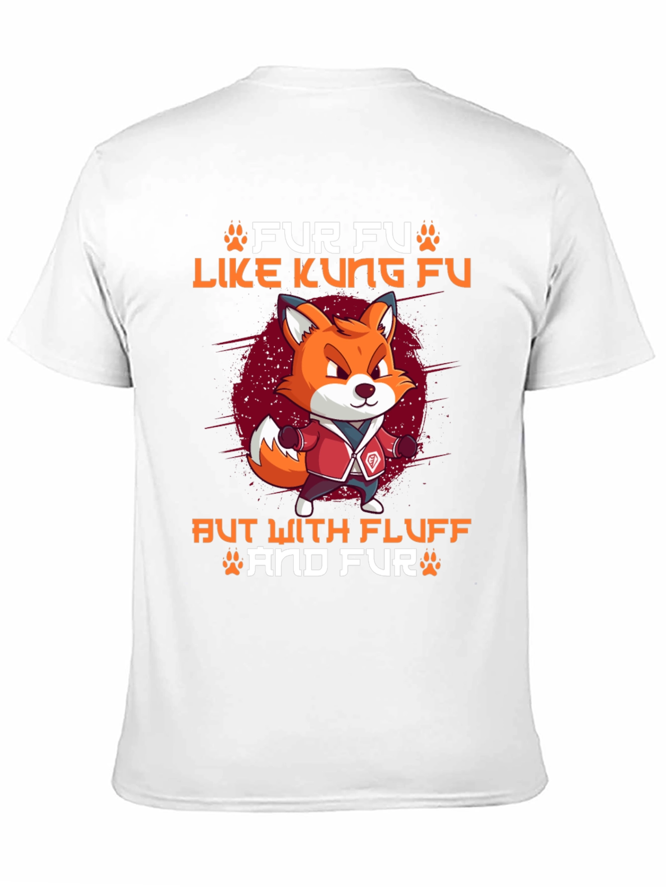 Fur Fu Like Kung Fu Fox T-Shirt