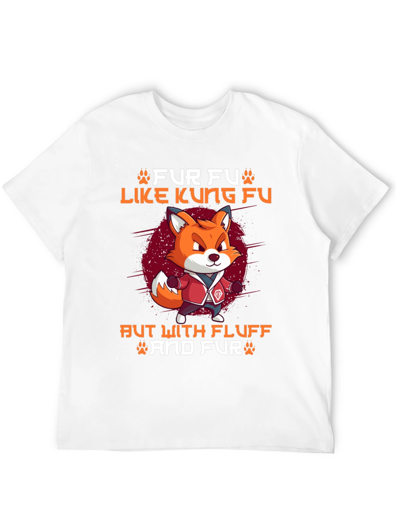 Fur Fu Like Kung Fu Fox T-Shirt