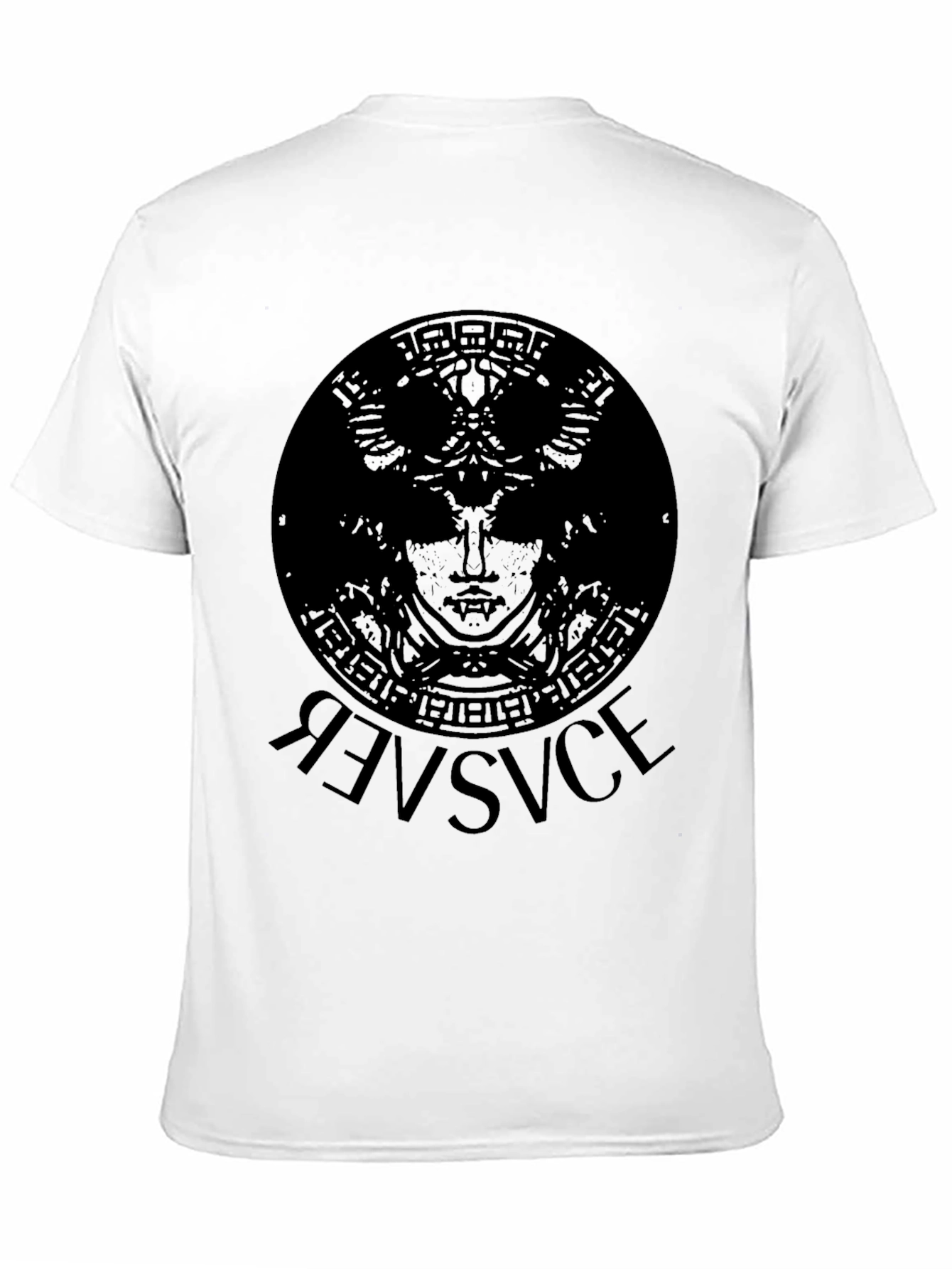 Black Versace Medusa Head Print T-Shirt