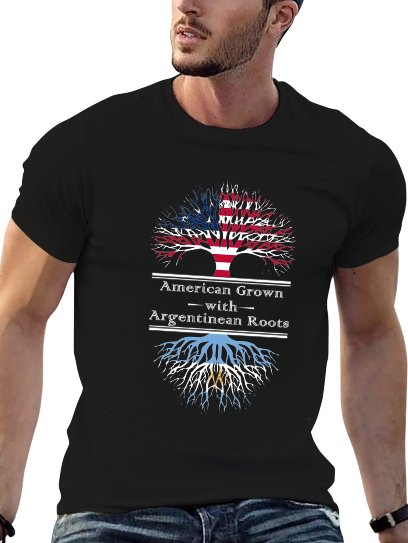 American Grown with Argentine Roots T-Shirt
