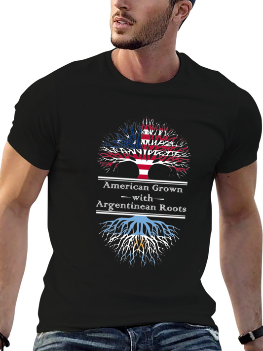 American Grown with Argentine Roots T-Shirt