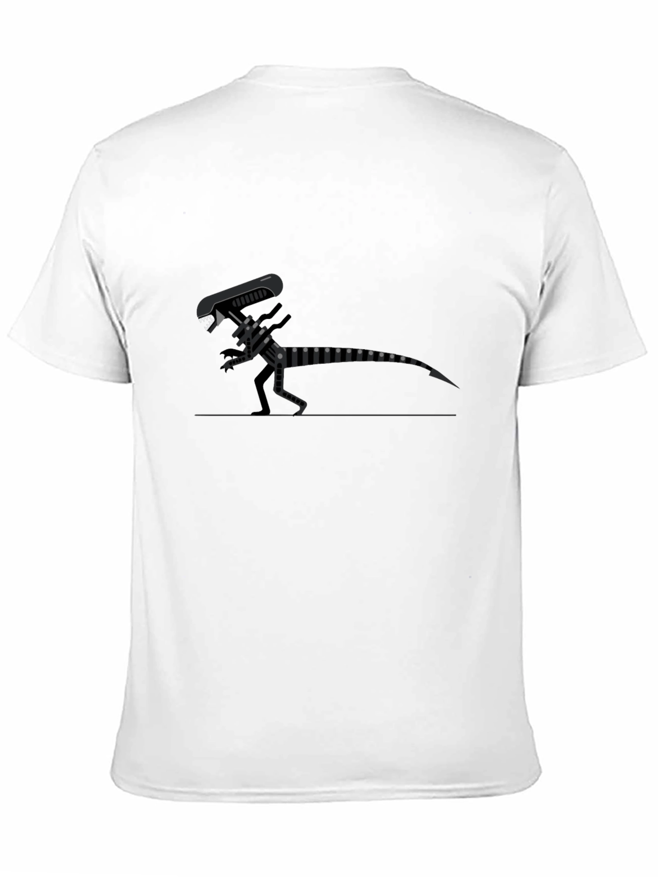 Alien Graphic T-Shirt - Retro Sci-Fi Design