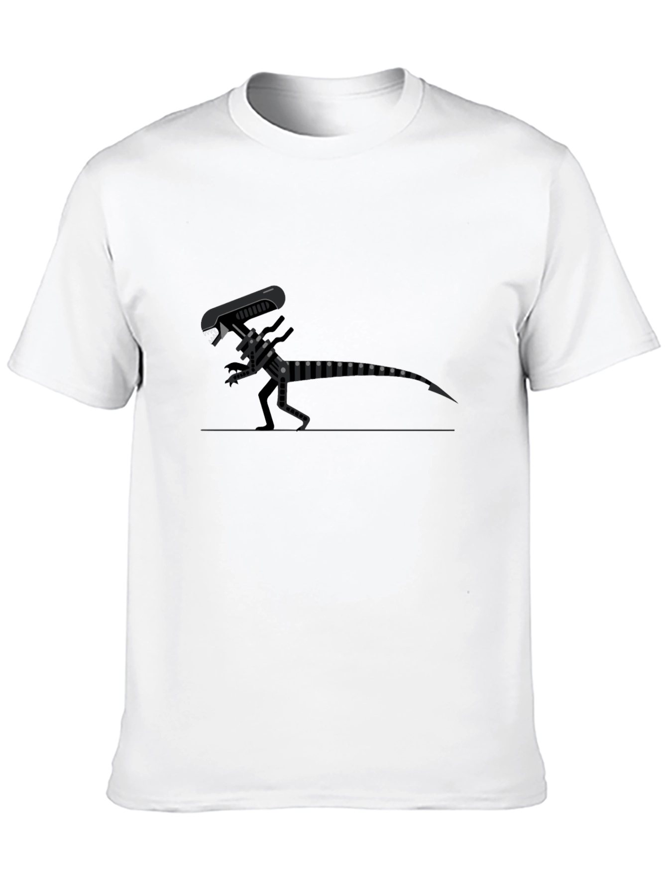 Alien Graphic T-Shirt - Retro Sci-Fi Design