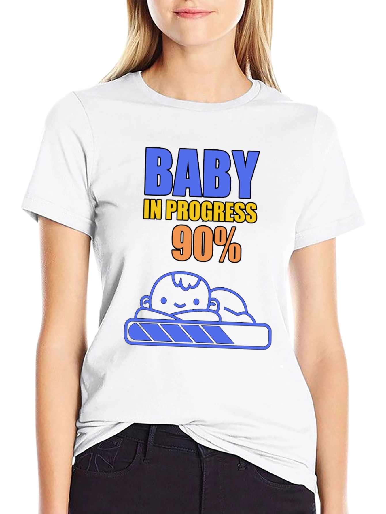 Baby In Progress Pregnancy T-Shirt
