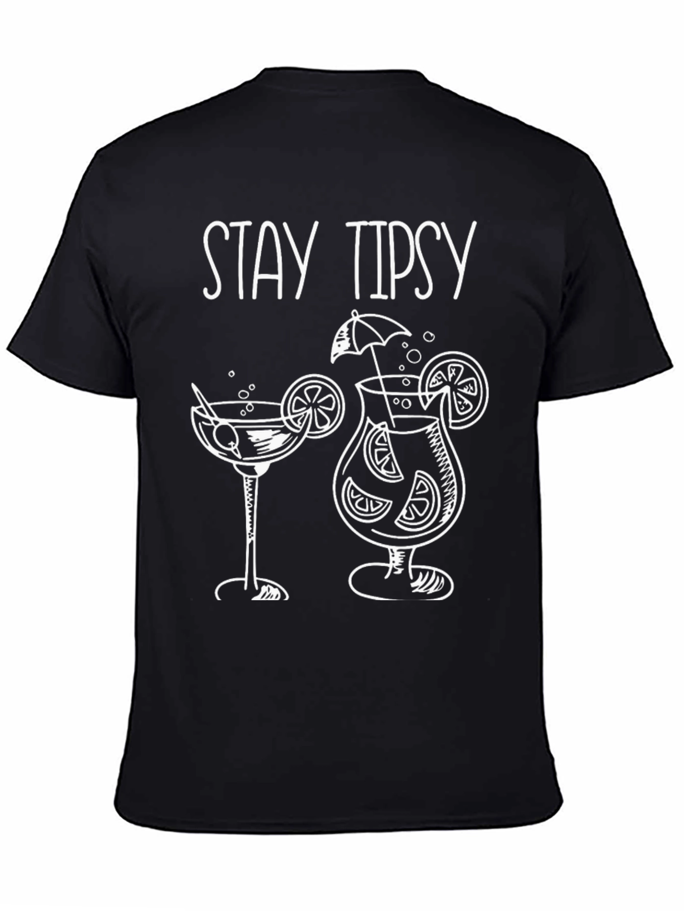 Stay Tipsy Cocktail Graphic Tee