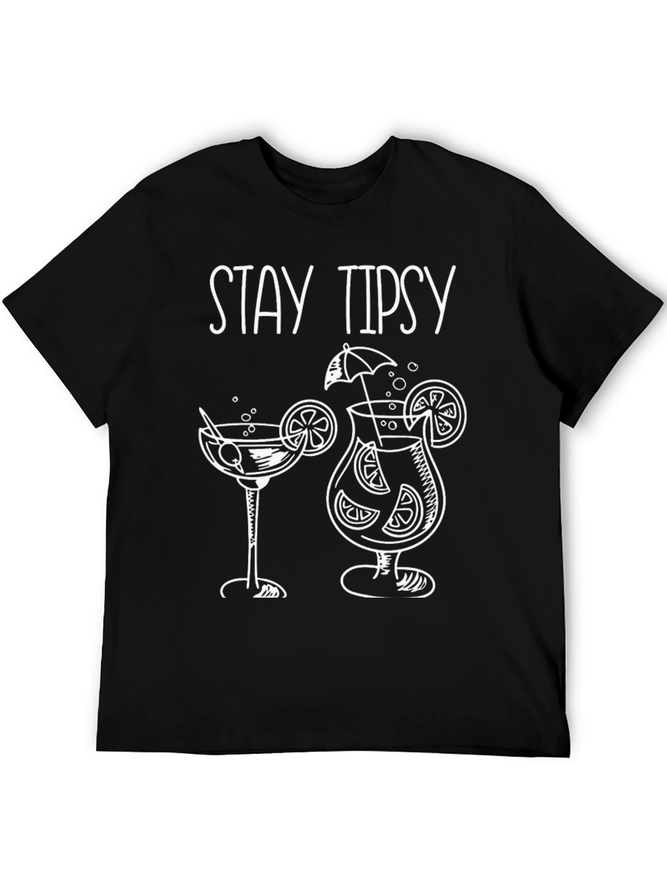 Stay Tipsy Cocktail Graphic Tee