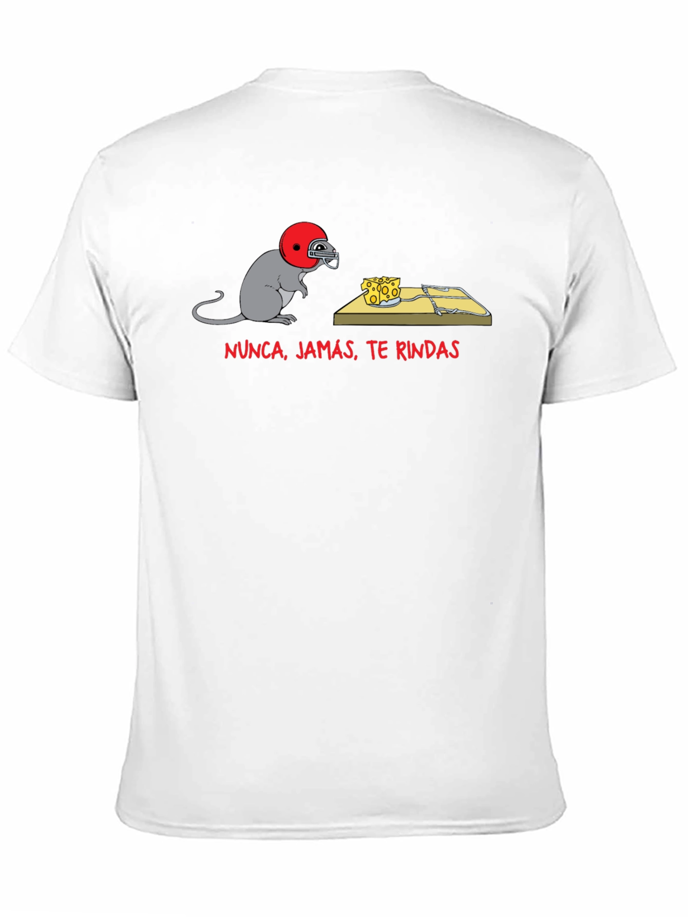 Motivational Never Give Up Mouse T-Shirt