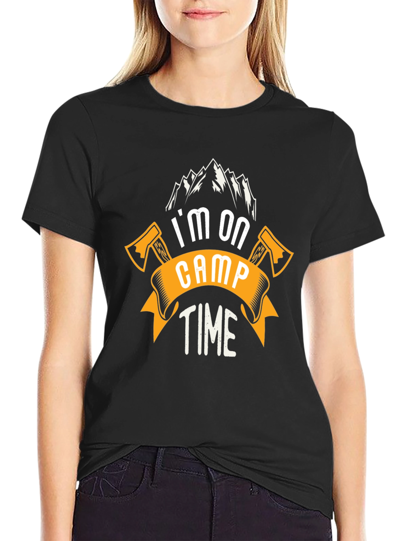 Im On Camp Time Graphic T-Shirt