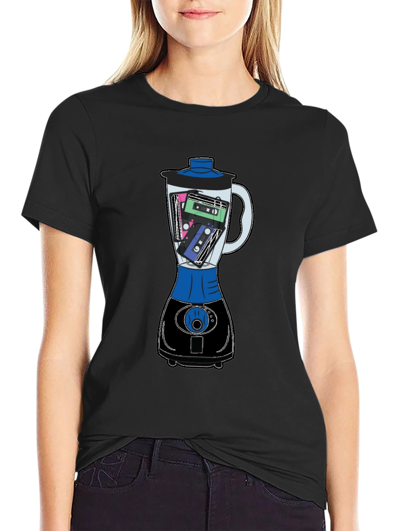 Retro Mix Tape Blender Graphic Tee