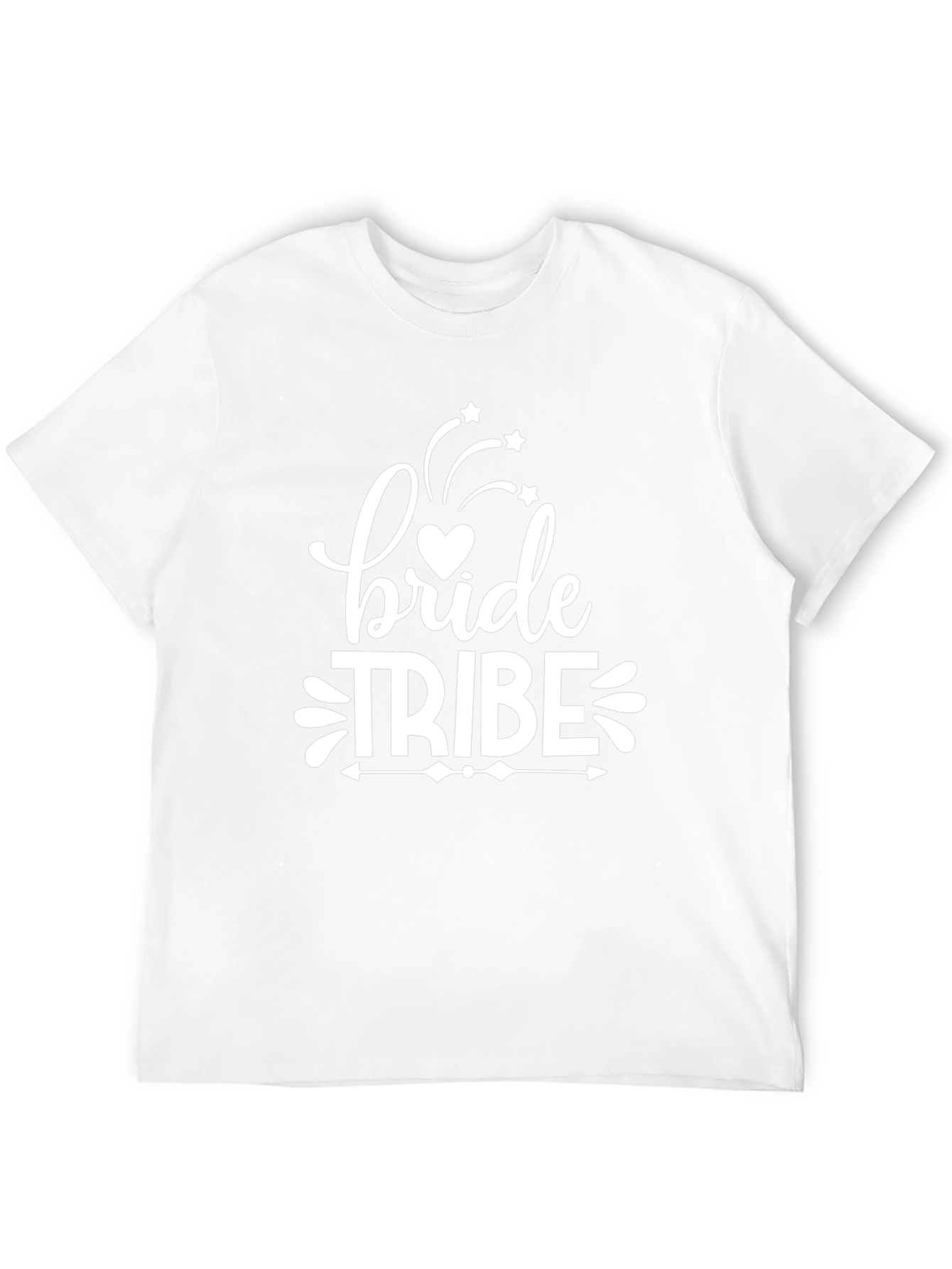 Bride Tribe Graphic Tee - Black Crew Neck