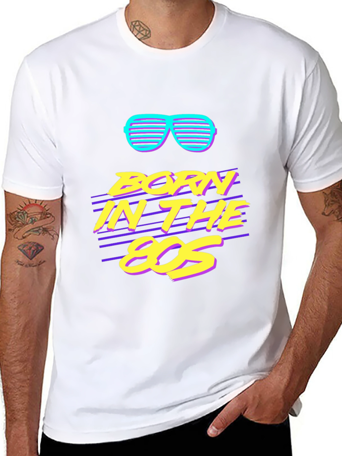 Born in the 80s Retro T-Shirt