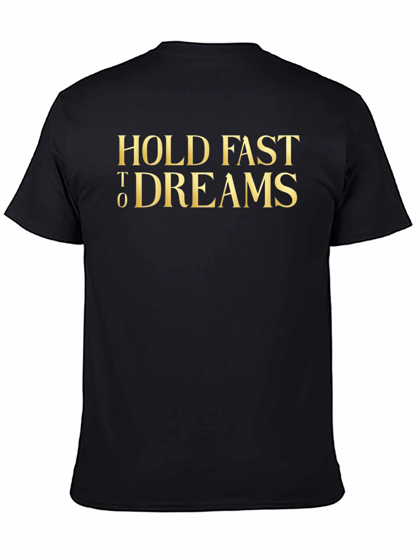 Hold Fast To Dreams Graphic Tee - Black
