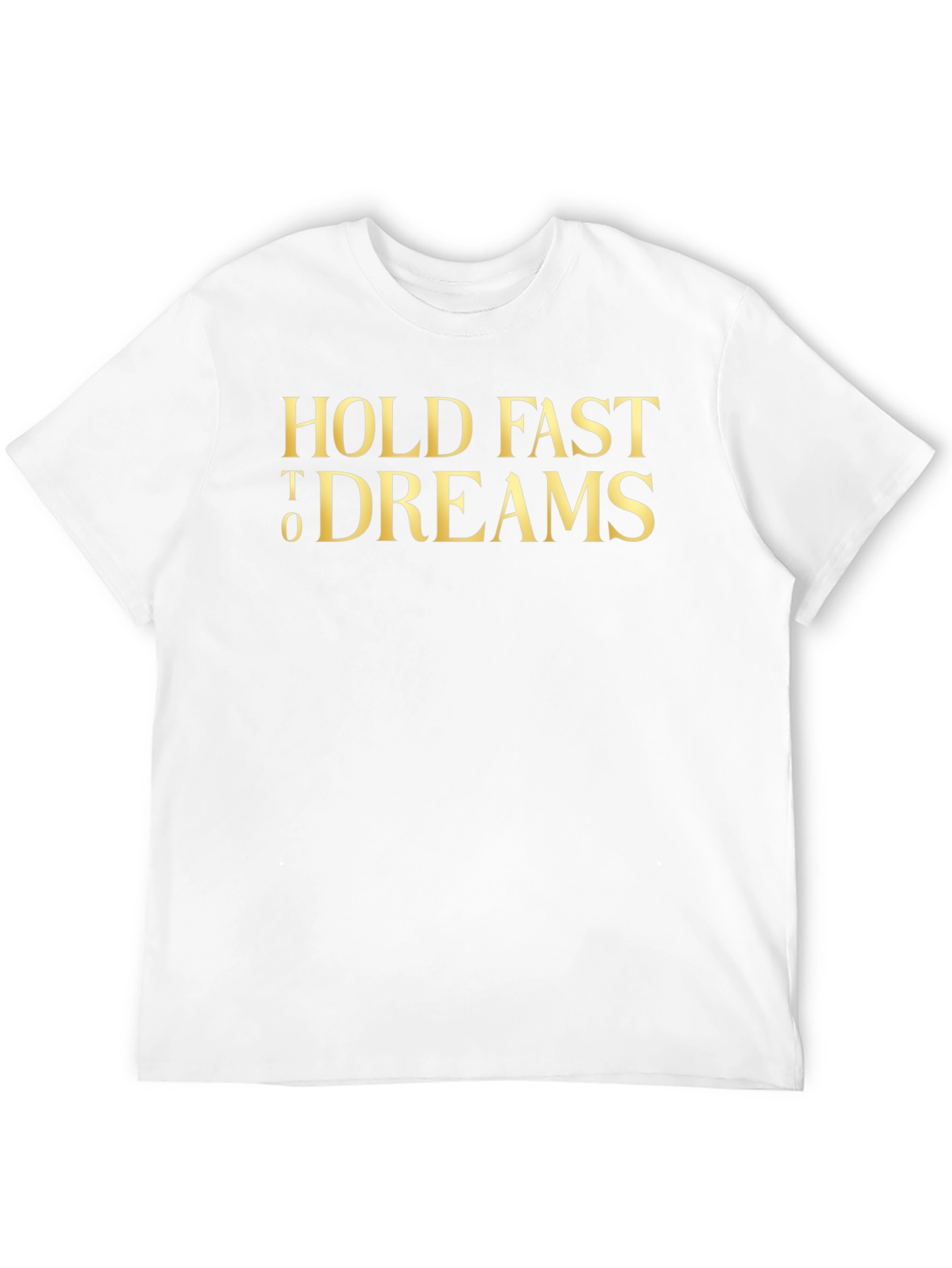 Hold Fast To Dreams Graphic Tee - Black
