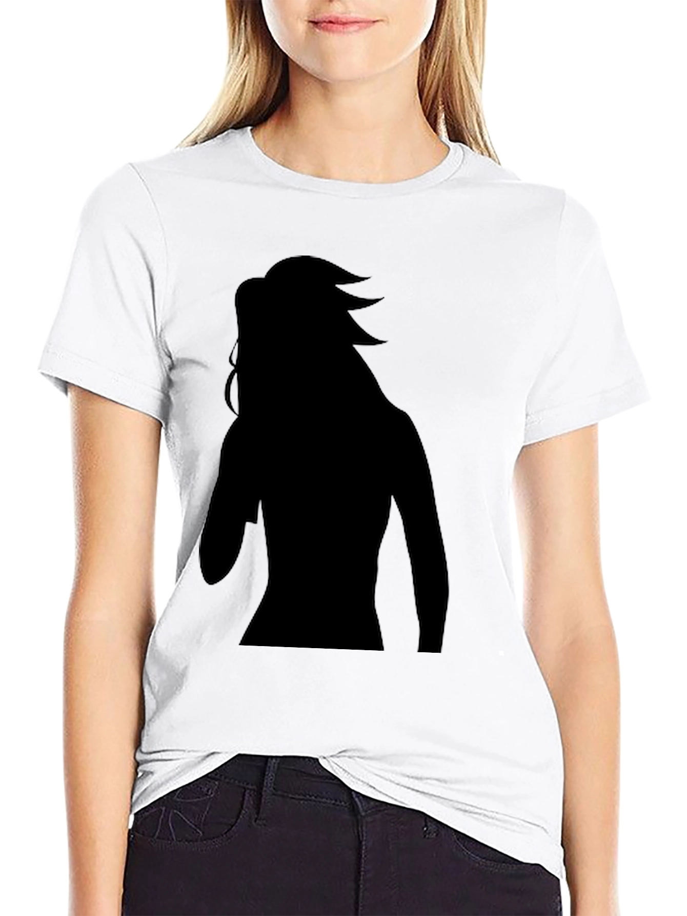 Silhouette Graphic Print T-Shirt
