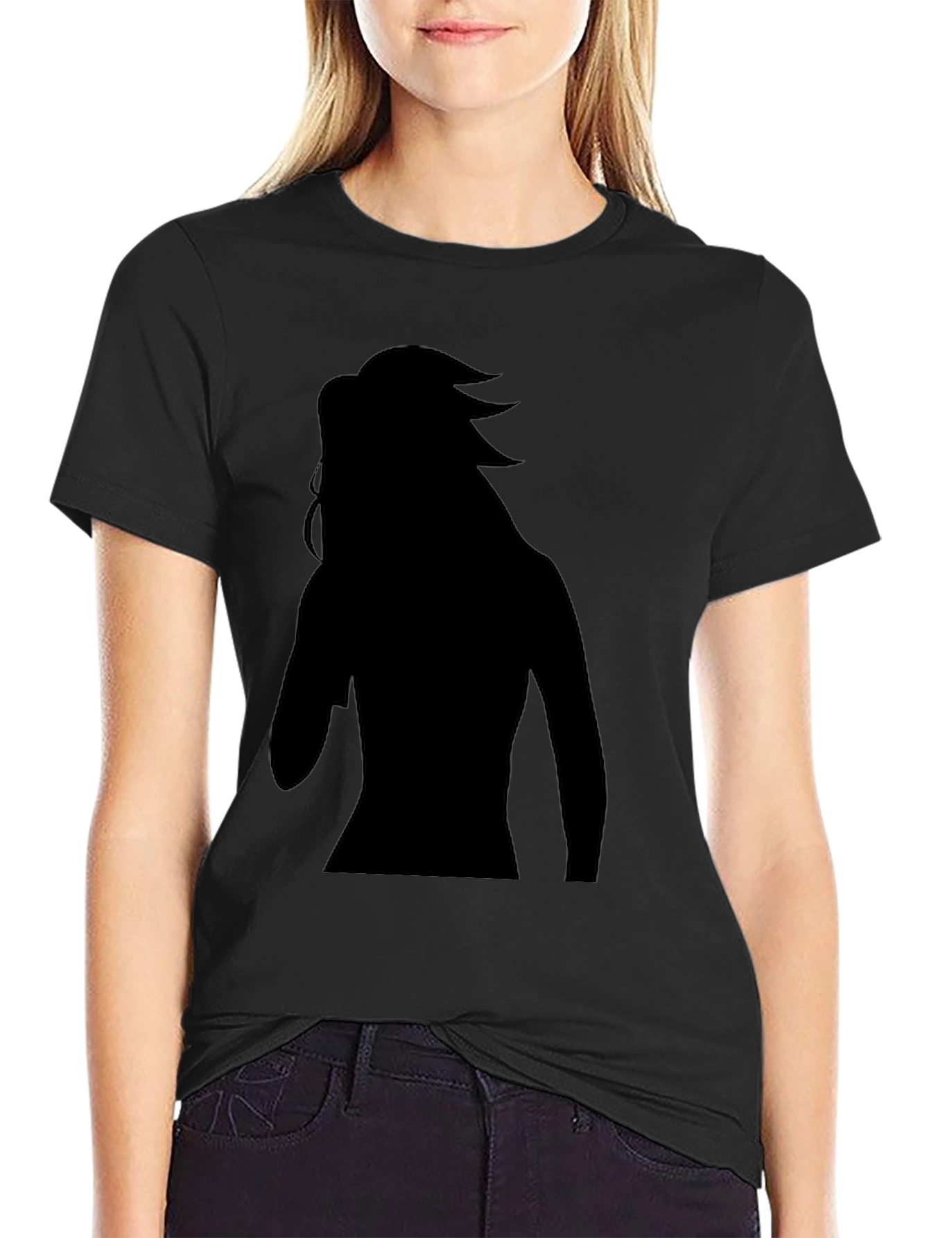 Silhouette Graphic Print T-Shirt