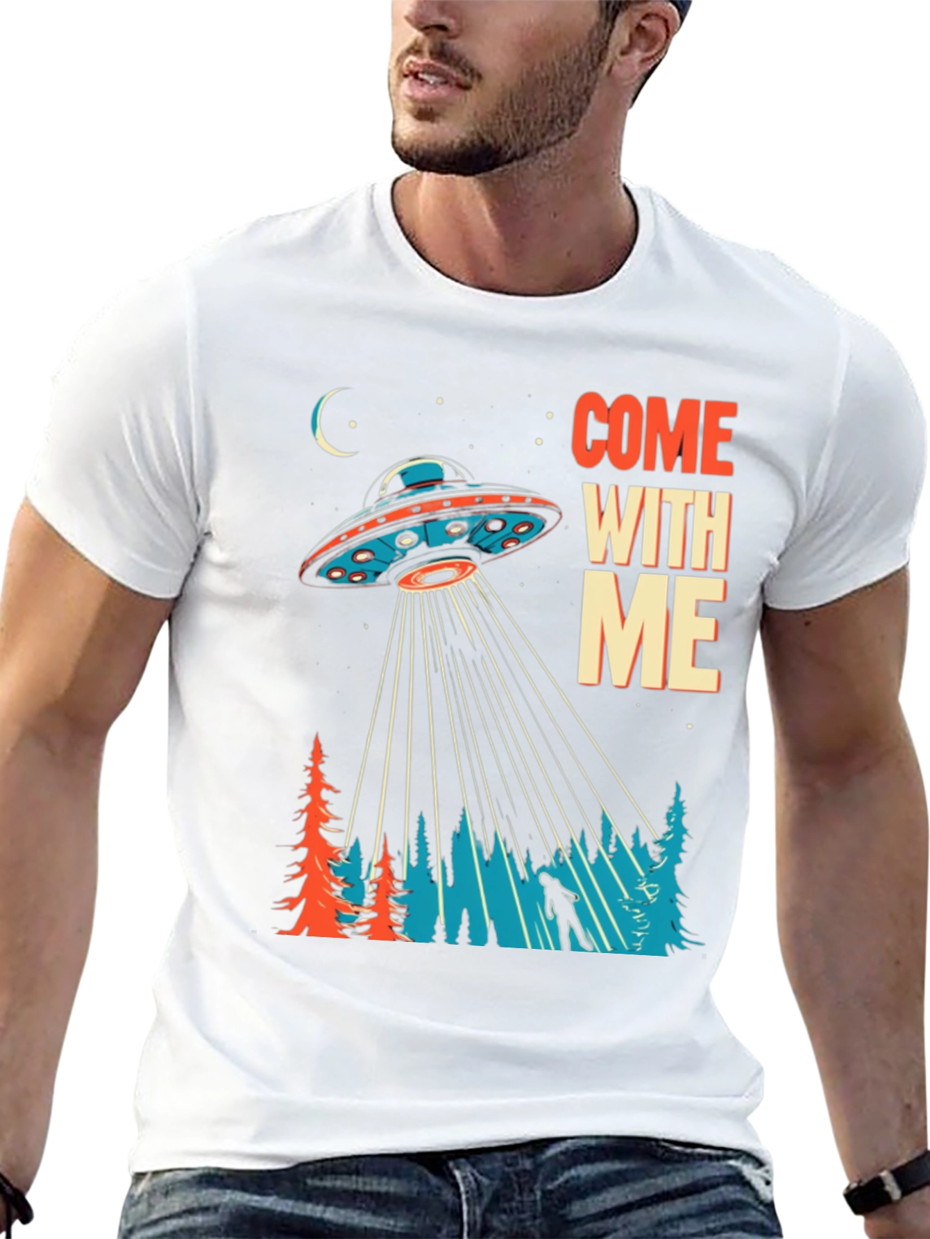 Come With Me UFO Graphic Tee