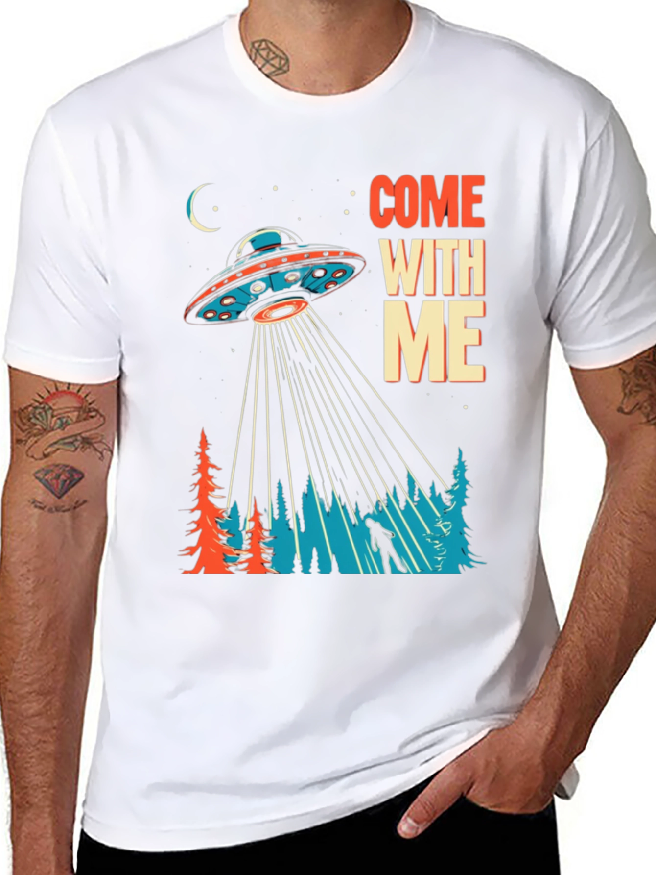 Come With Me UFO Graphic Tee