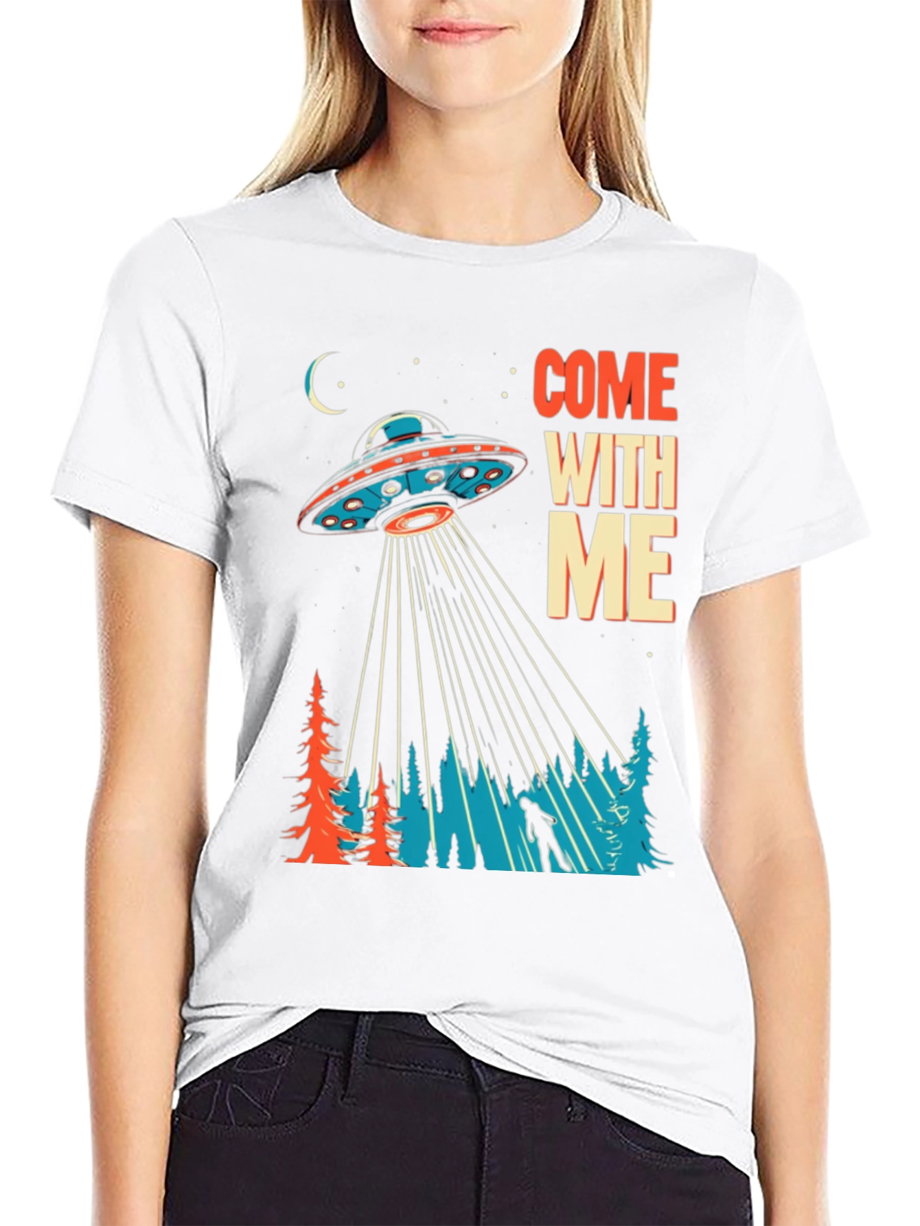 Come With Me UFO Graphic Tee
