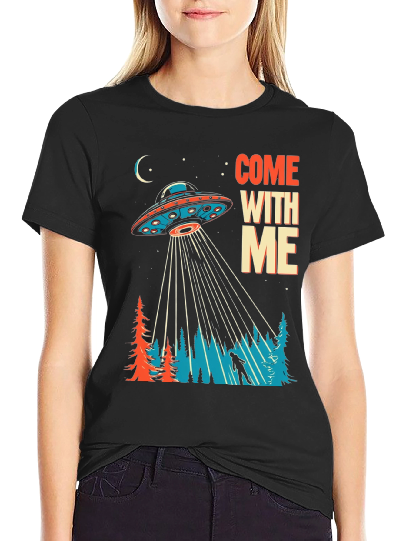 Come With Me UFO Graphic Tee