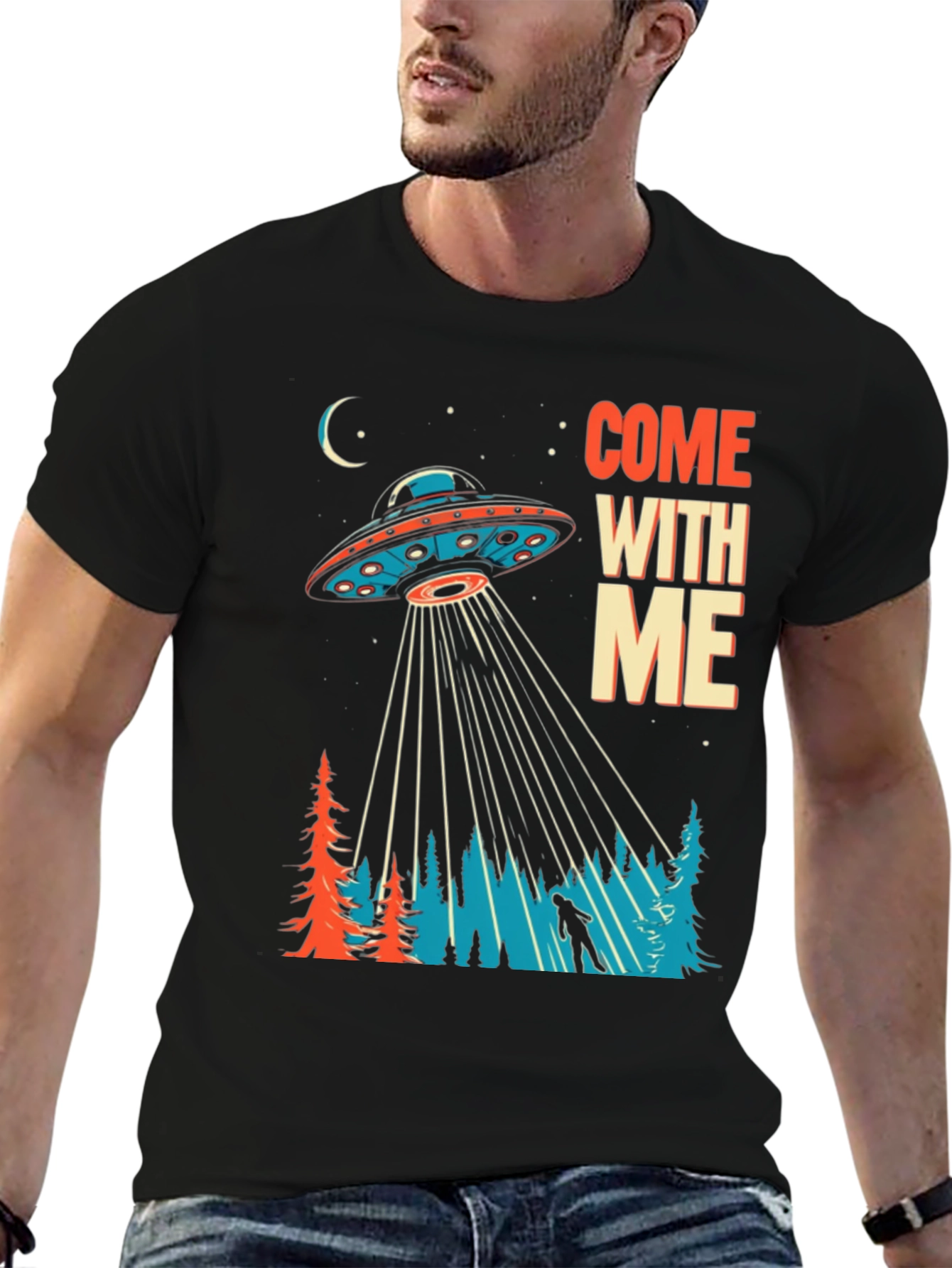 Come With Me UFO Graphic Tee