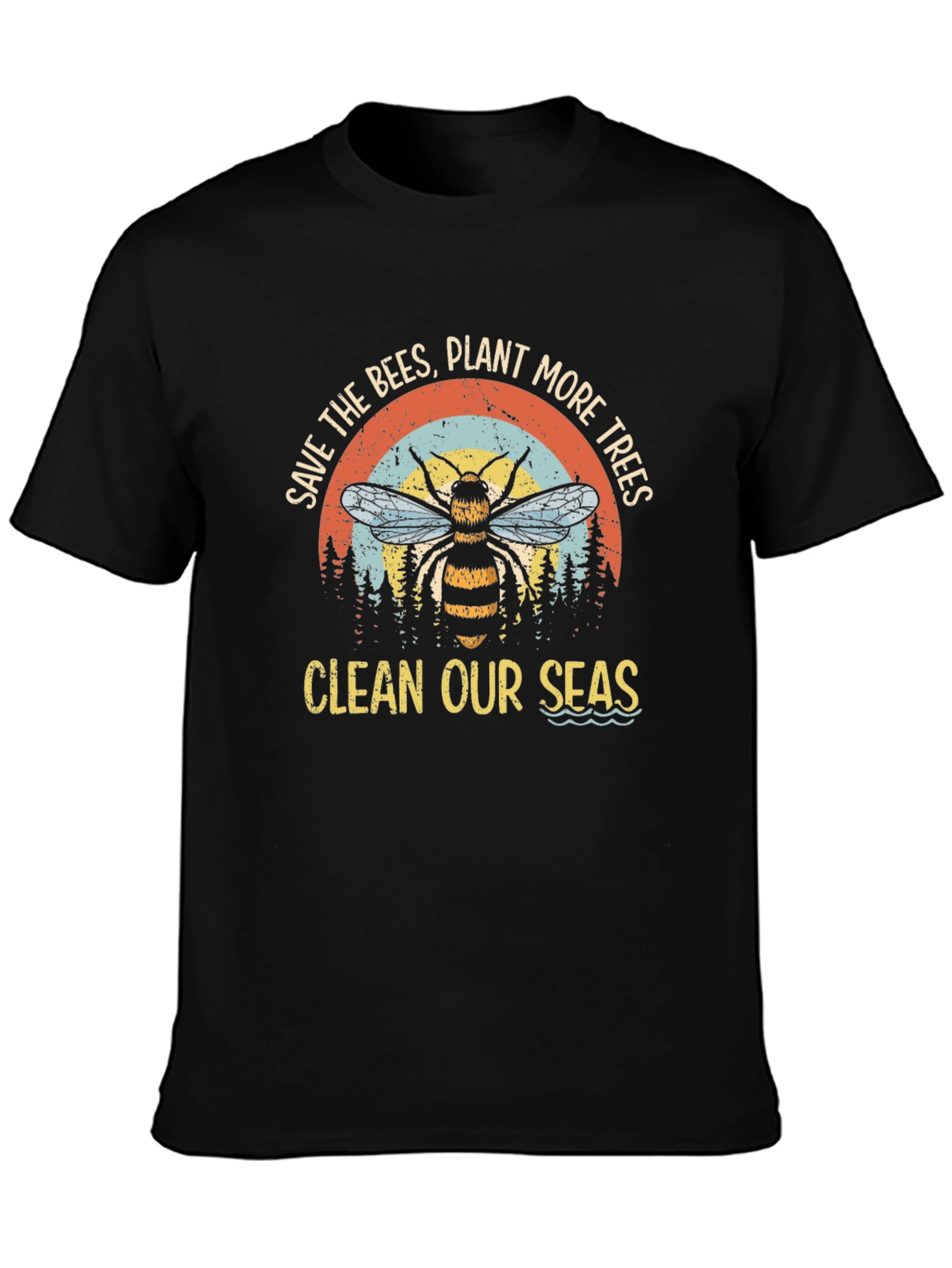 Save The Bees T-Shirt - Plant More Trees