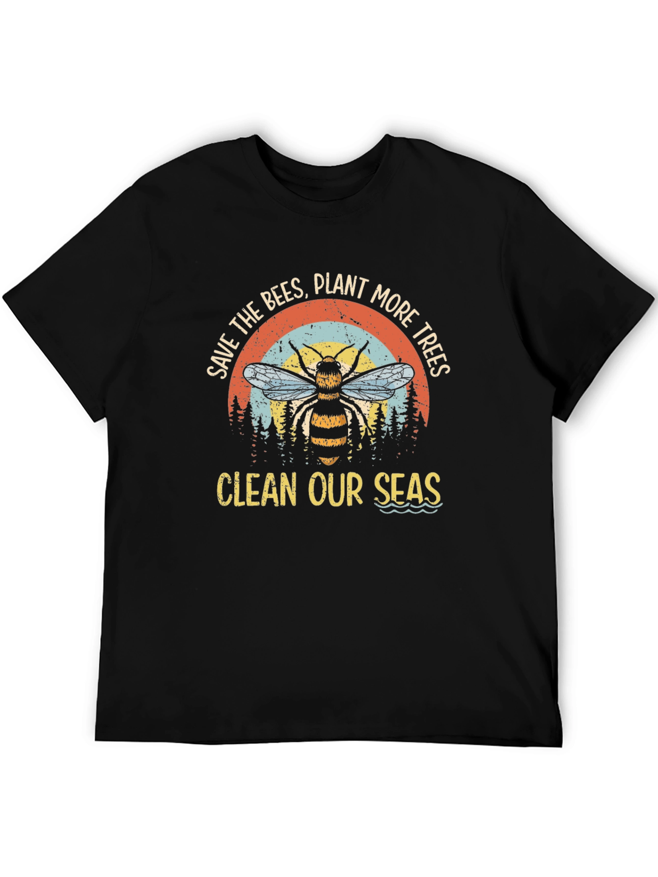 Save The Bees T-Shirt - Plant More Trees