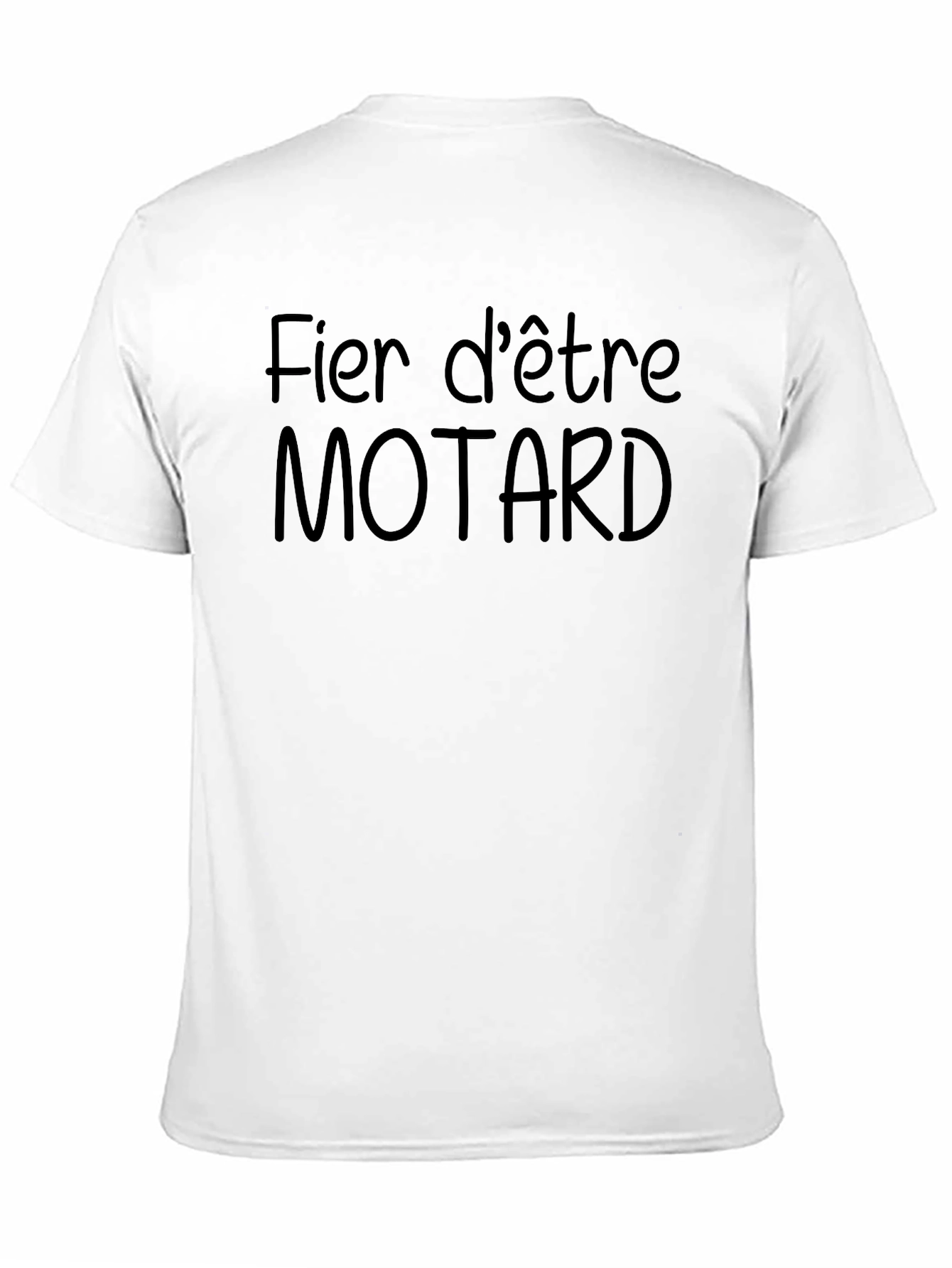 Fier dêtre Motard - Black Graphic Tee