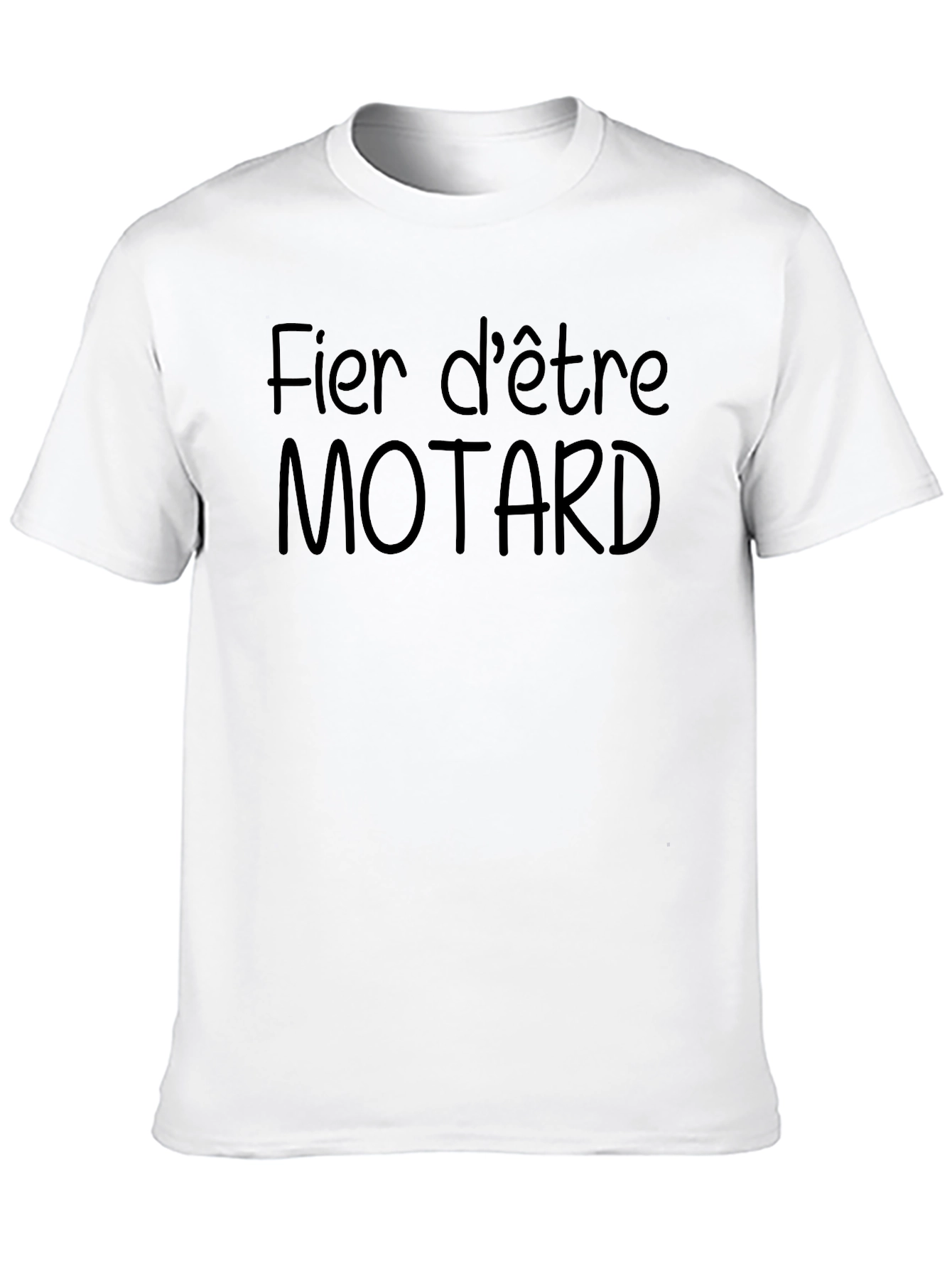 Fier dêtre Motard - Black Graphic Tee