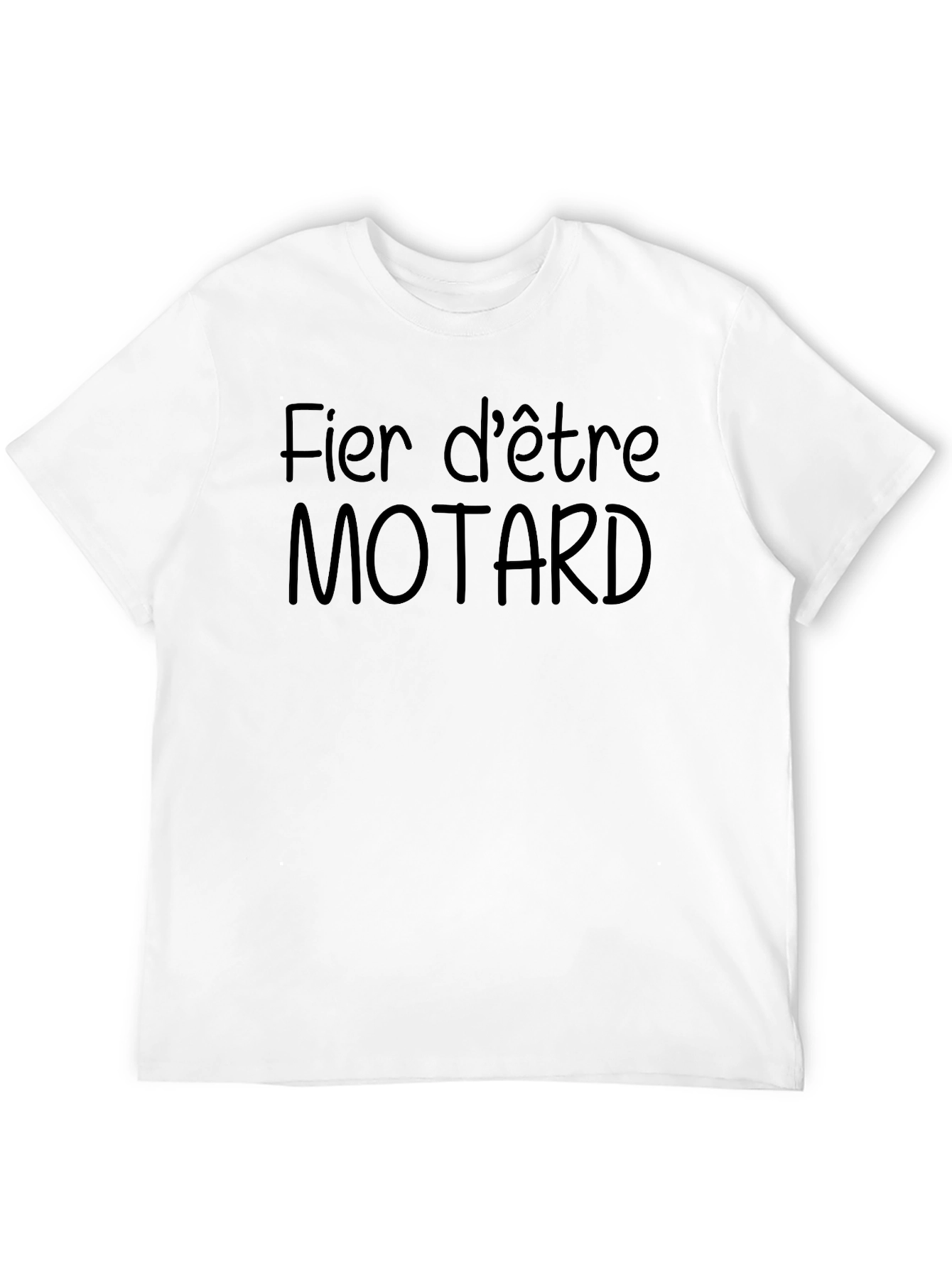 Fier dêtre Motard - Black Graphic Tee