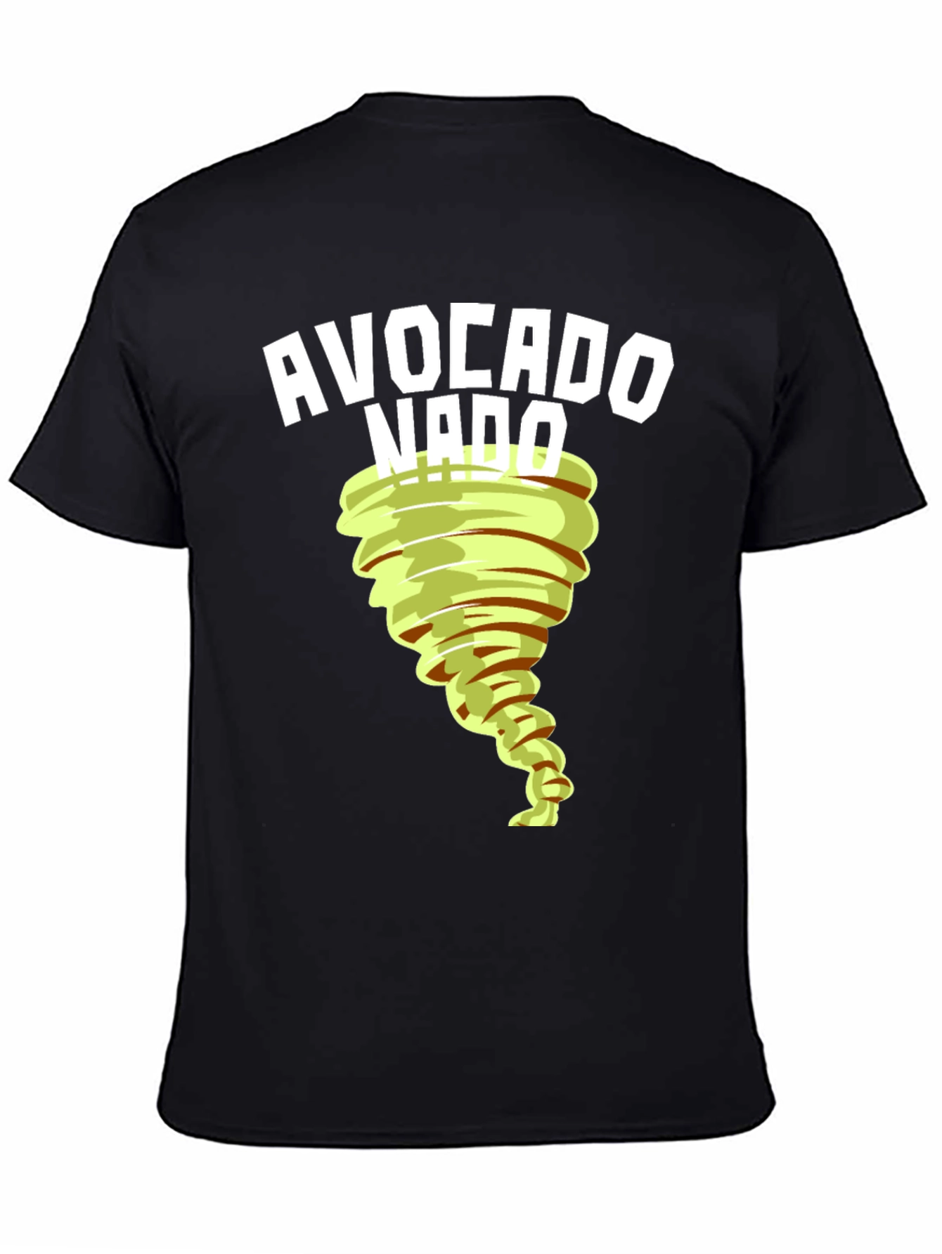 Avocado Tornado Graphic T-Shirt - Unique Design