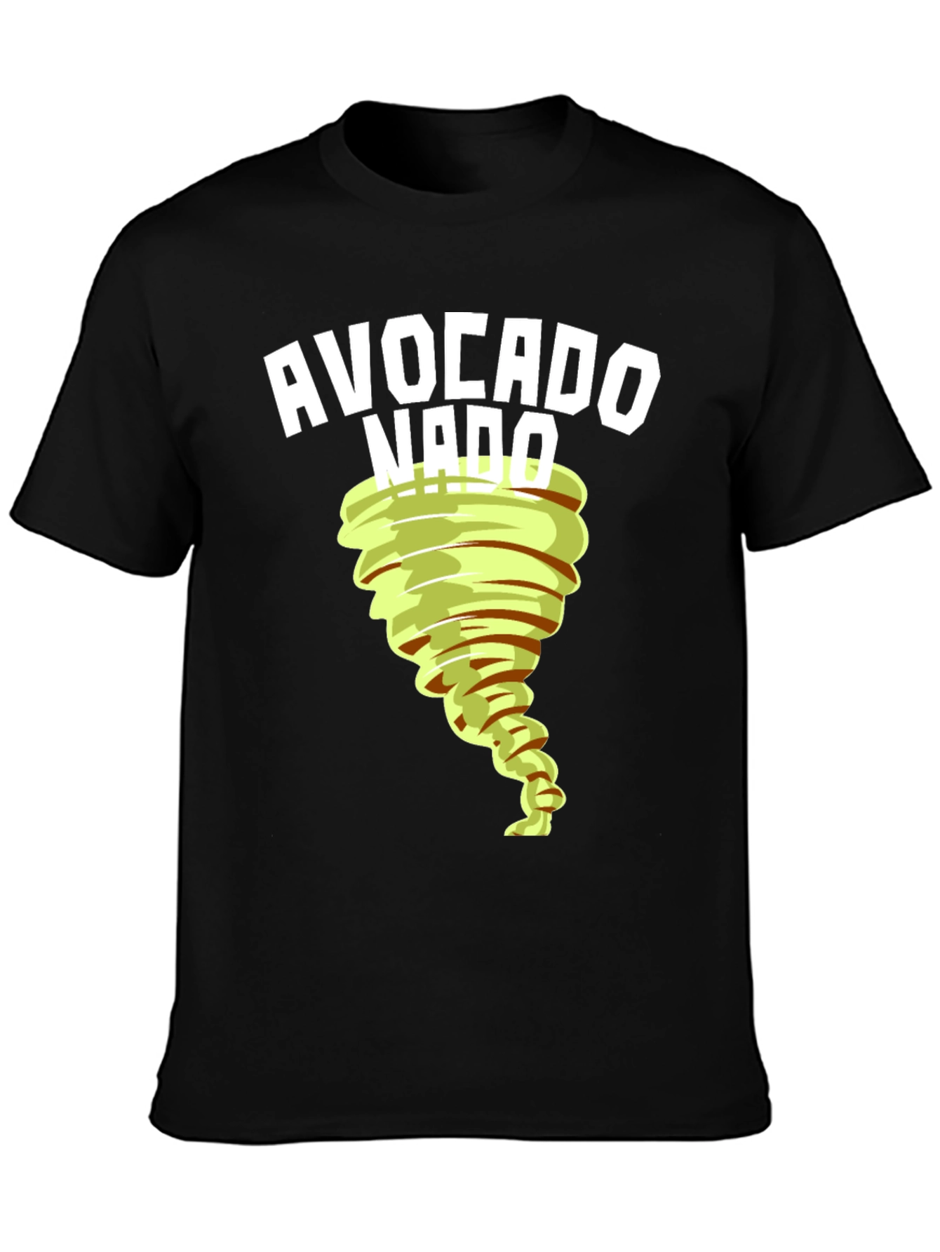 Avocado Tornado Graphic T-Shirt - Unique Design