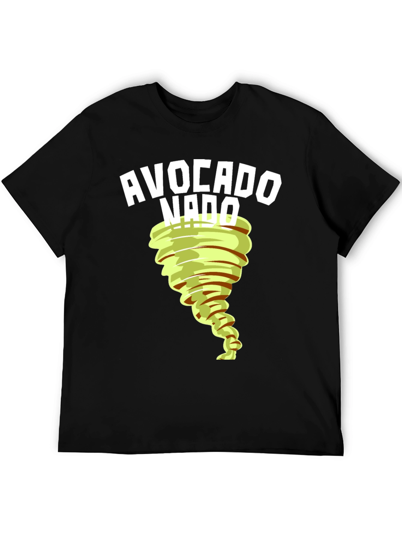 Avocado Tornado Graphic T-Shirt - Unique Design