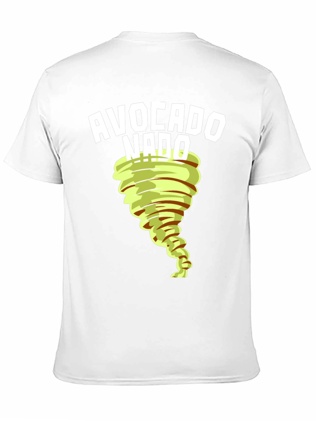 Avocado Tornado Graphic T-Shirt - Unique Design