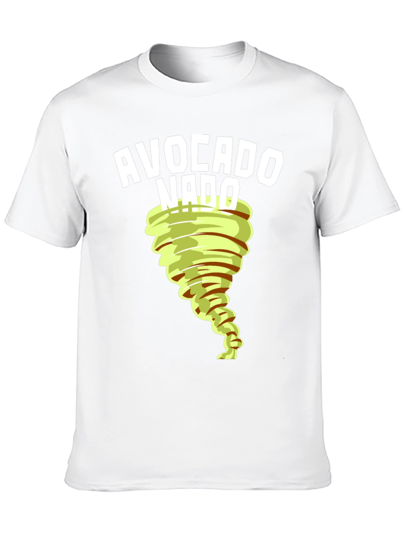 Avocado Tornado Graphic T-Shirt - Unique Design