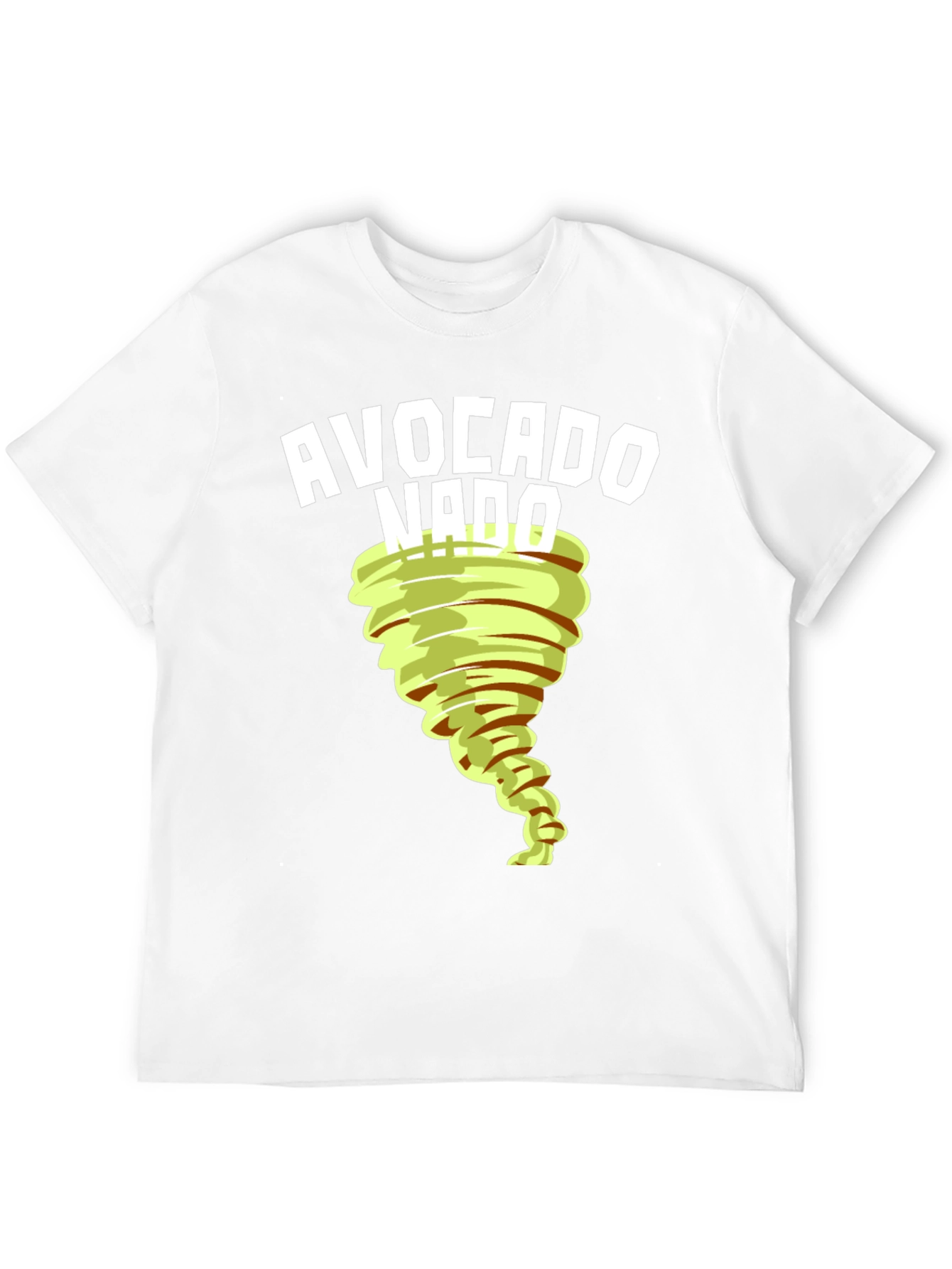 Avocado Tornado Graphic T-Shirt - Unique Design