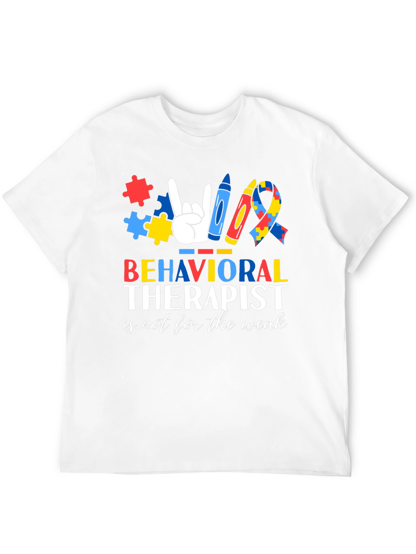 Behavioral Therapist Autism Awareness T-Shirt