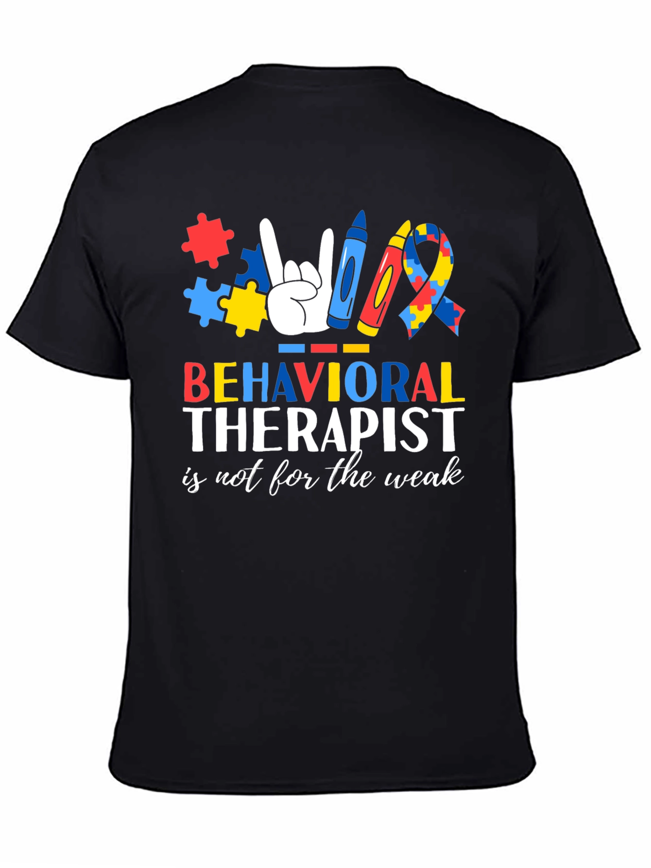 Behavioral Therapist Autism Awareness T-Shirt