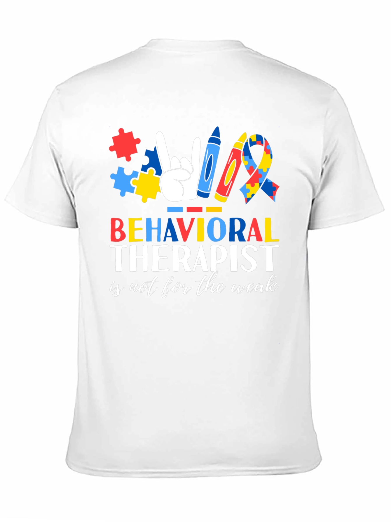Behavioral Therapist Autism Awareness T-Shirt