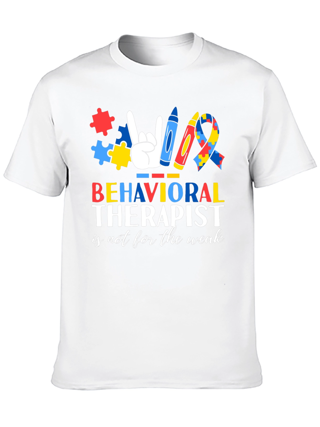 Behavioral Therapist Autism Awareness T-Shirt
