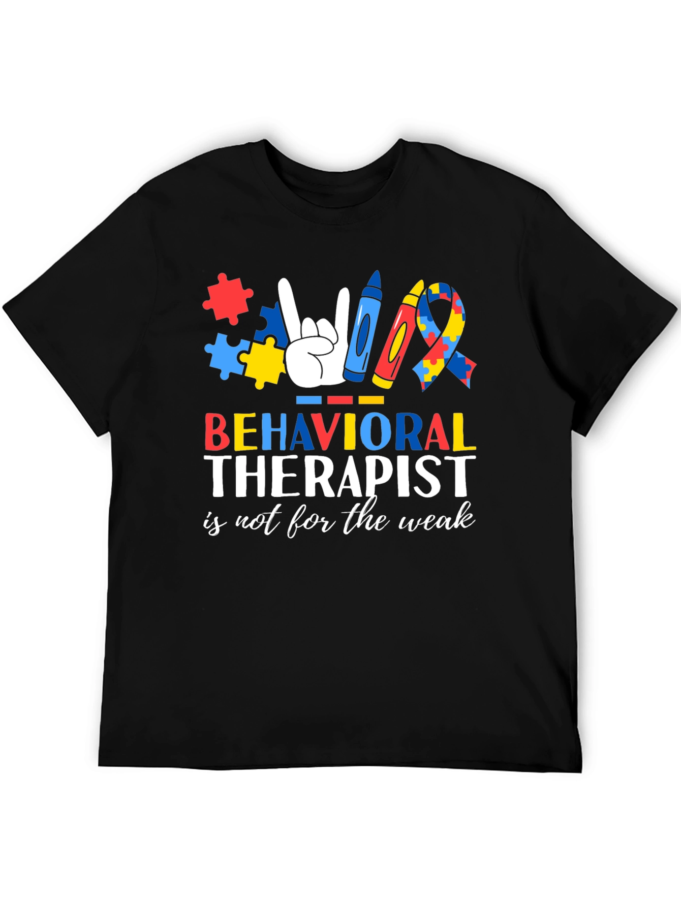 Behavioral Therapist Autism Awareness T-Shirt