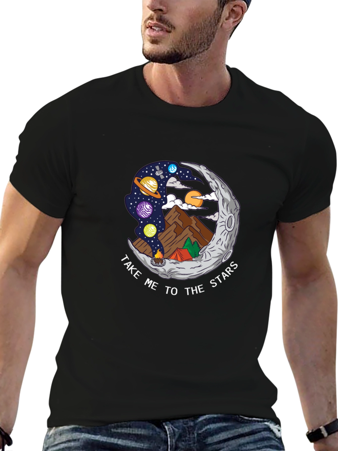 Take Me to the Stars Graphic T-Shirt