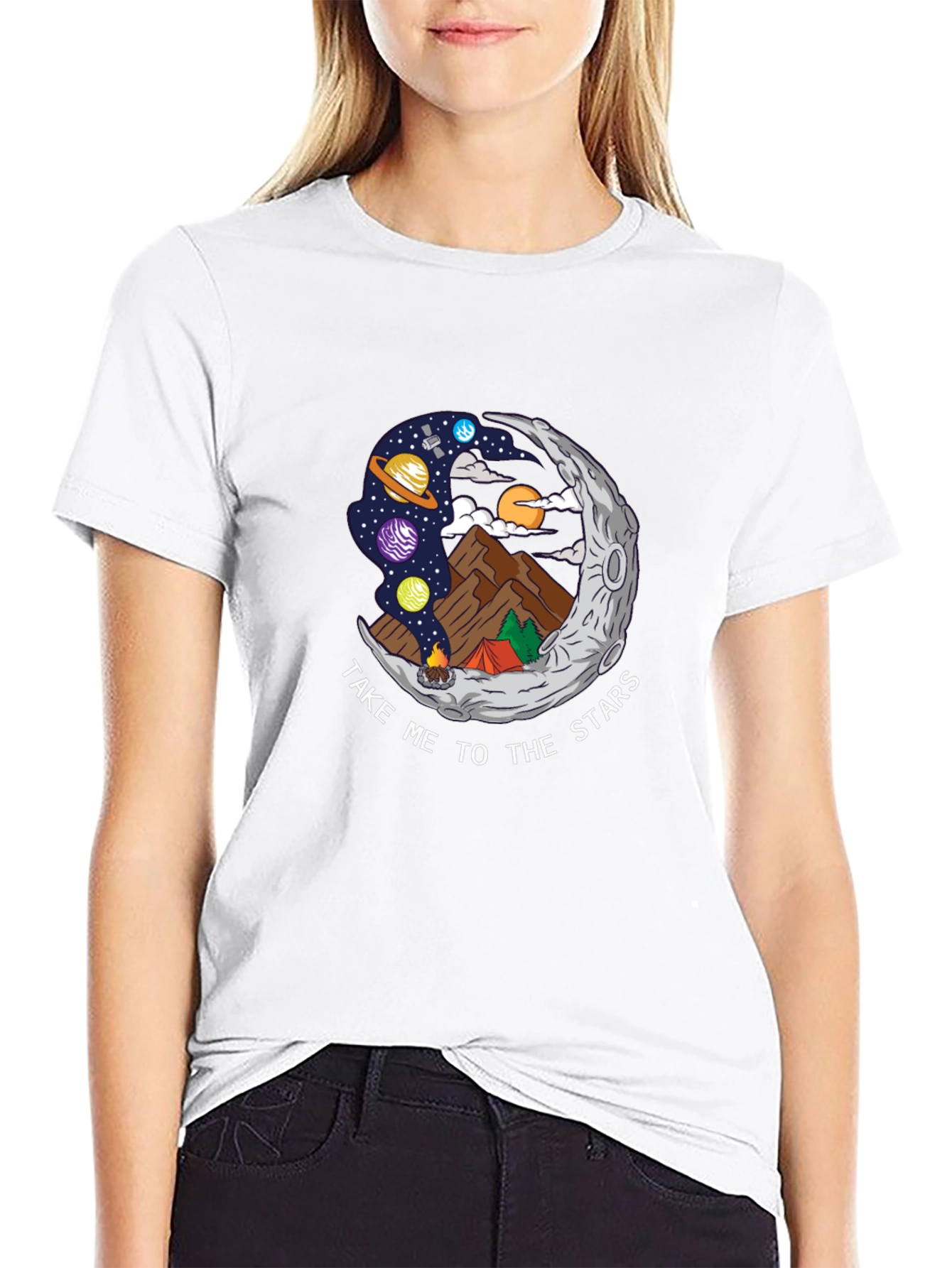 Take Me to the Stars Graphic T-Shirt
