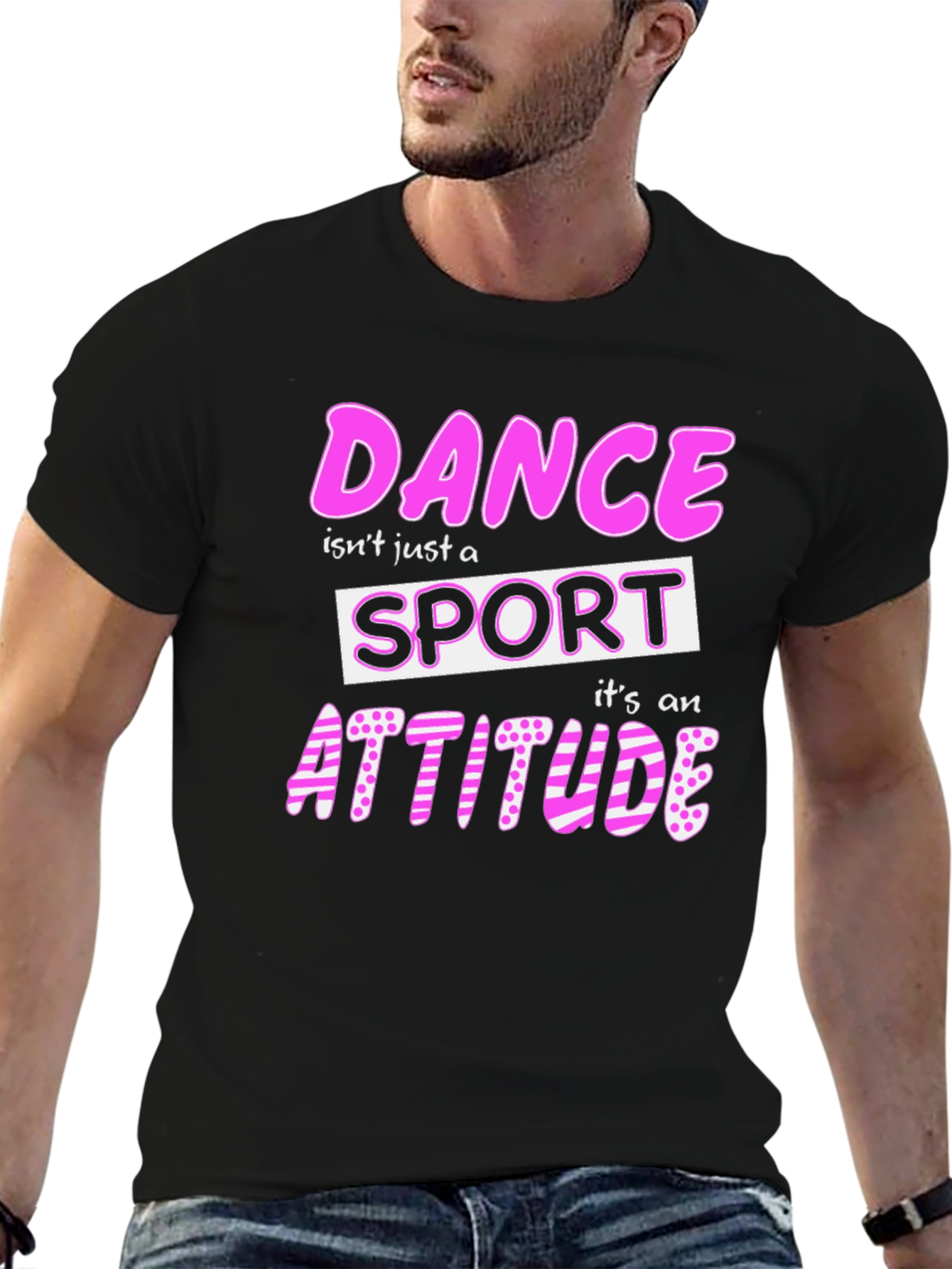 Dance Attitude T-Shirt - Stylish Graphic Tee