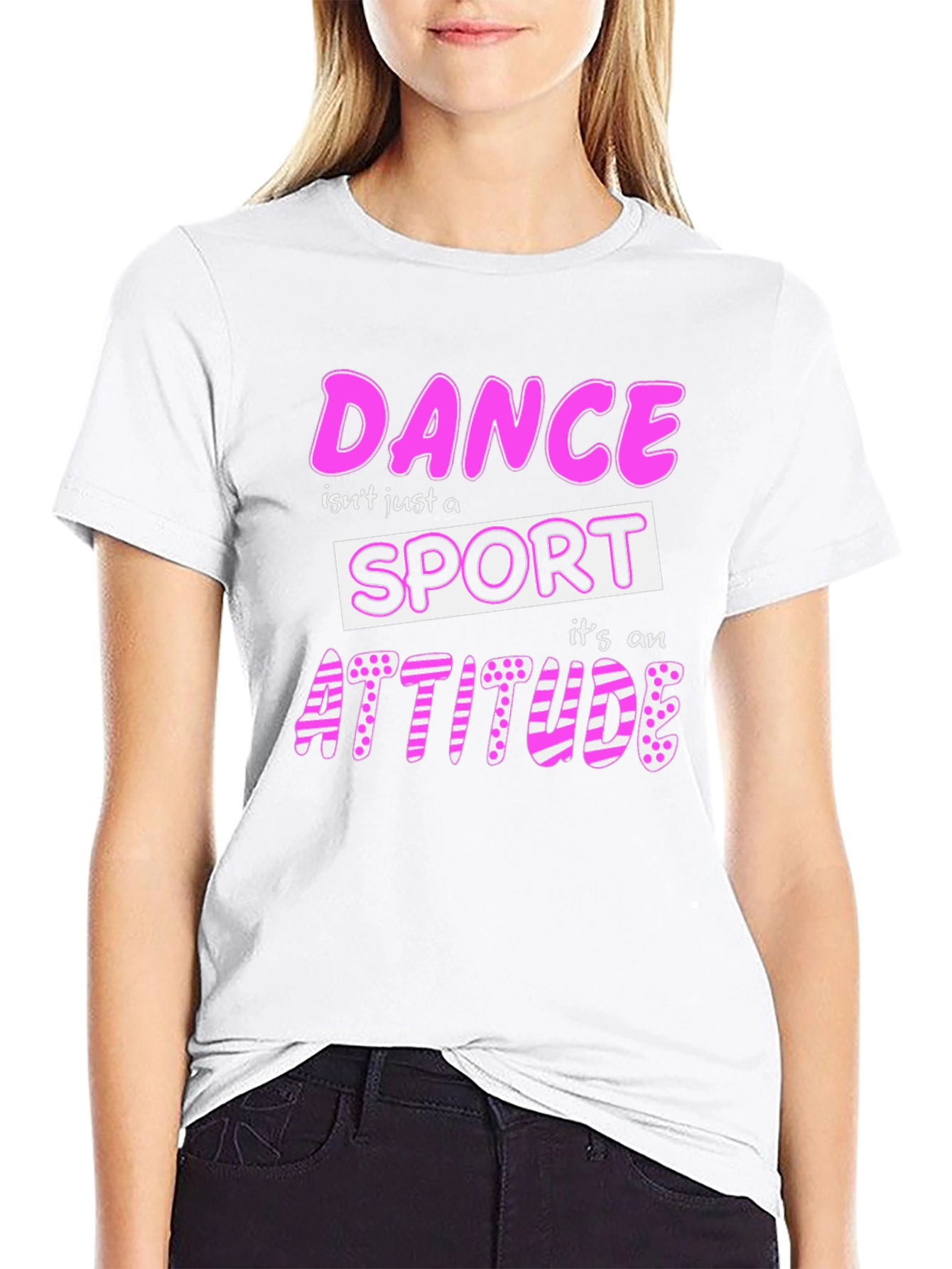 Dance Attitude T-Shirt - Stylish Graphic Tee