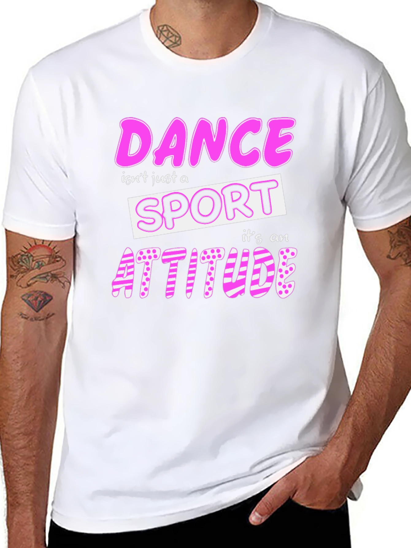 Dance Attitude T-Shirt - Stylish Graphic Tee