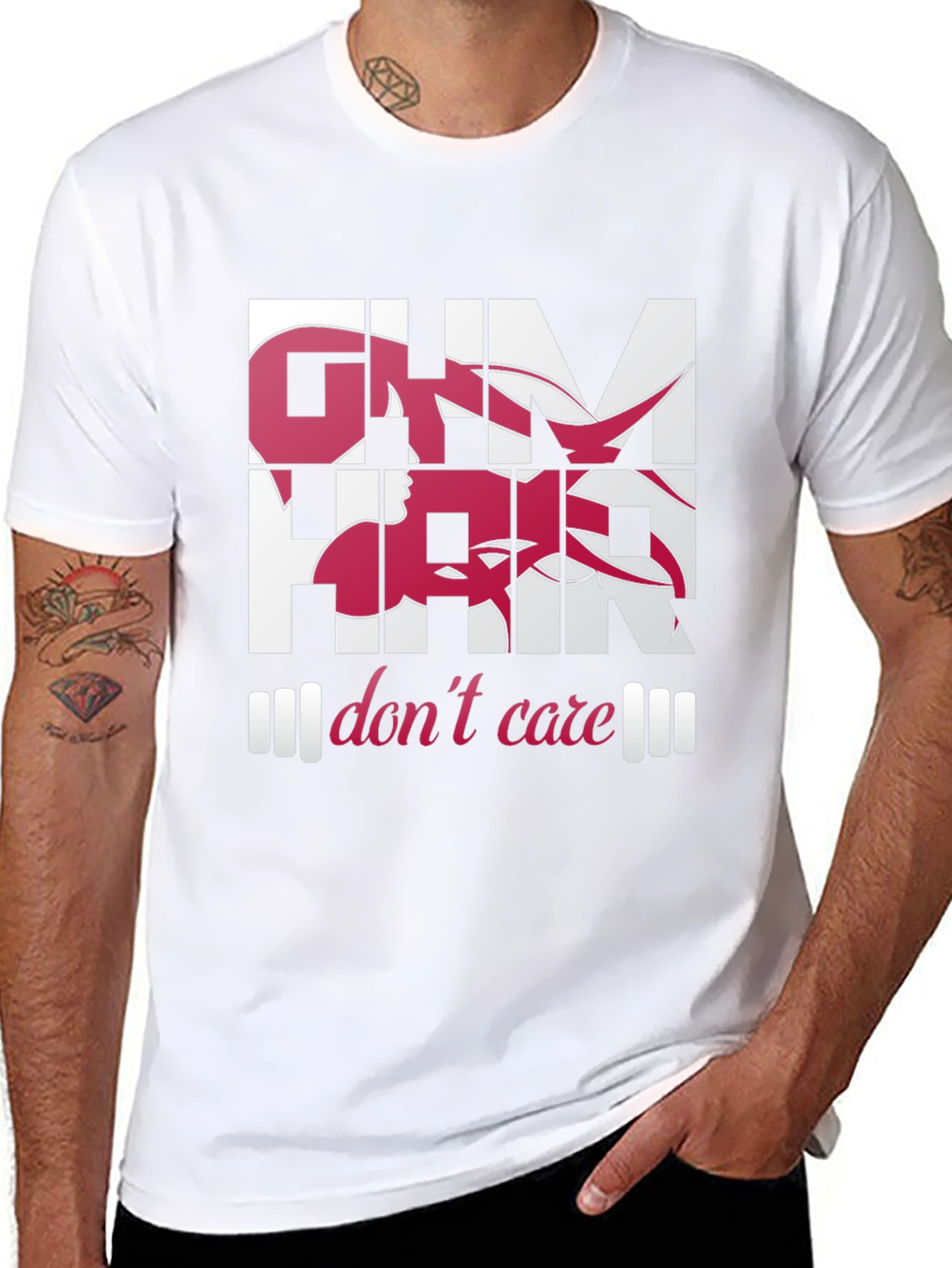Gym Hair Dont Care Graphic Tee