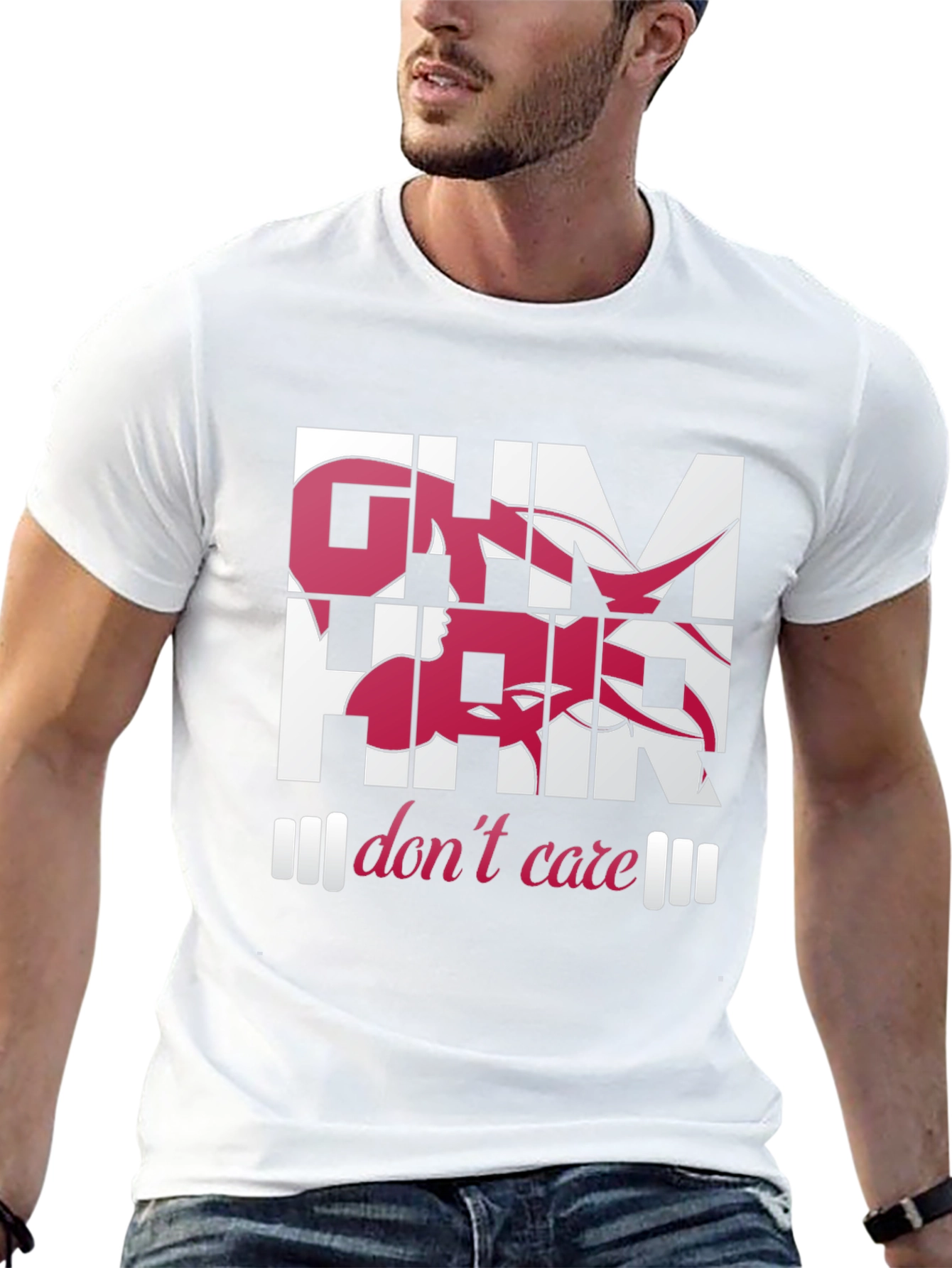 Gym Hair Dont Care Graphic Tee