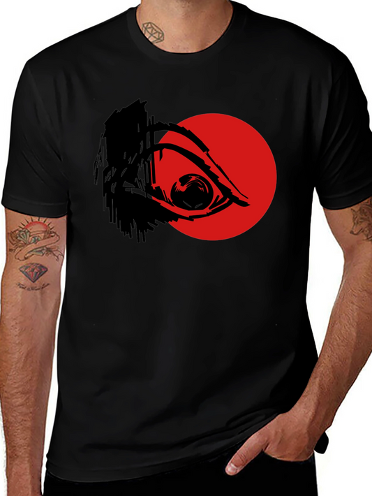 Eye Graphic Black T-Shirt