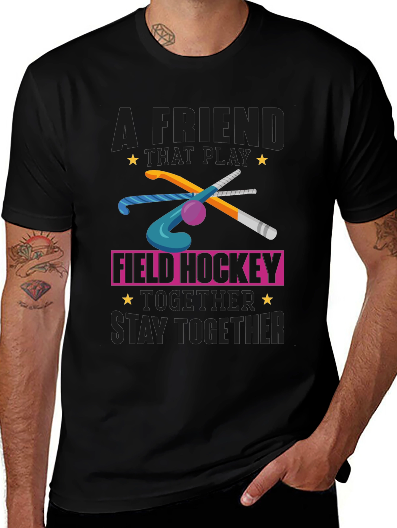 Field Hockey T-Shirt - Friends That Play Together