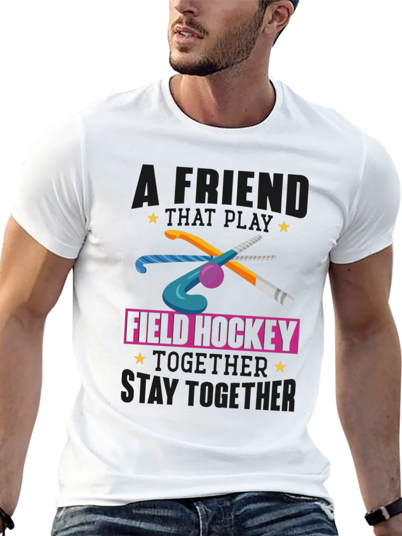 Field Hockey T-Shirt - Friends That Play Together
